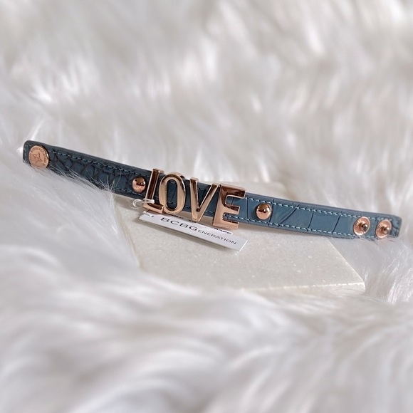 BCBGeneration Jewelry - ✔️NWT BCBGeneration Blue Love Bracelet